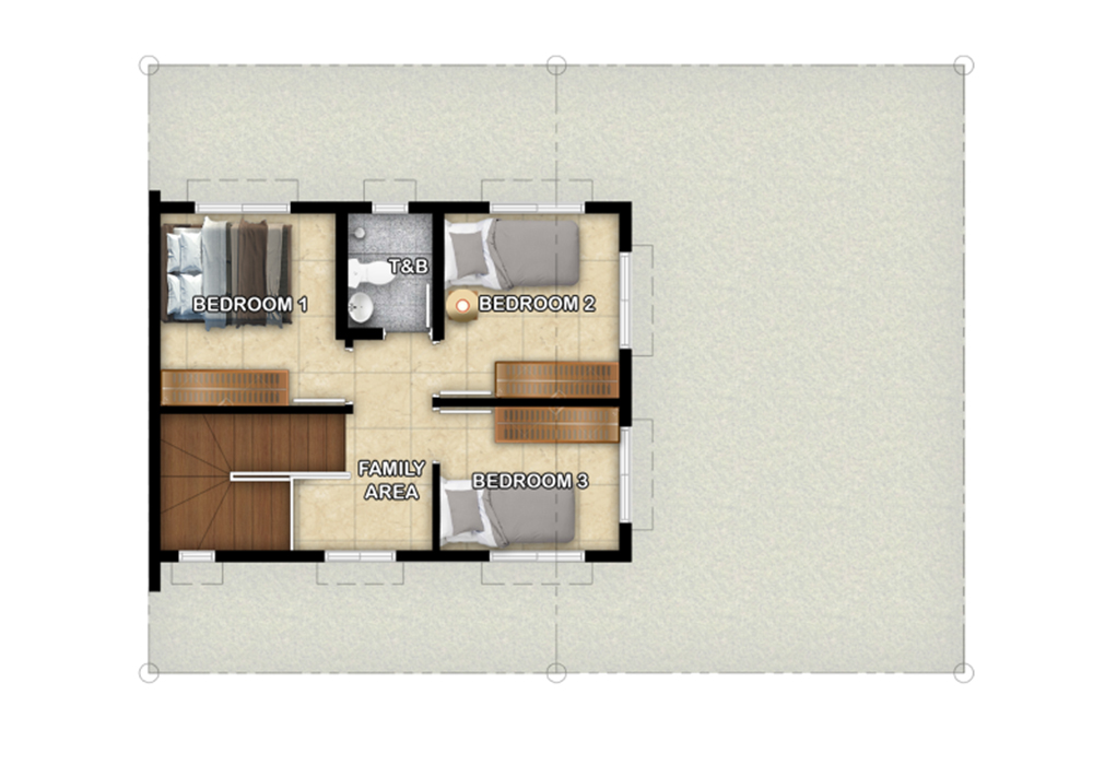 The Arcadia Amsterdam Floor Plan Second floor