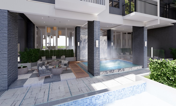 Suntrust Ascentia Architect's Perspective of Jacuzzi